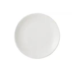 Тарелка плоская без рима 22 CM, Белый