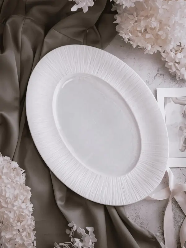 Блюдо овальное, Casa di Fortuna, Boletus, 36,5 х 3,8 см