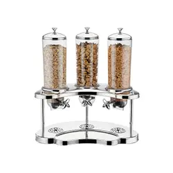 Диспенсер сервировочный для сухих продуктов 3 колбы*3 л SUNNEX