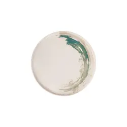 Тарелка мелкая с вертикальным бортом 21 см Quartet Leafy PIOLI