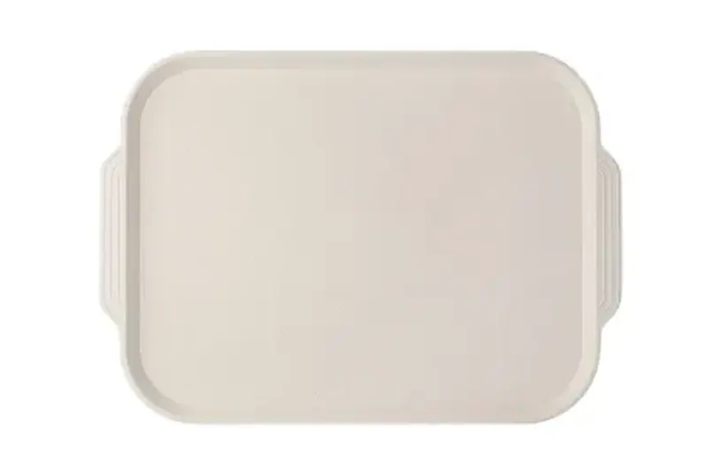 Поднос 45*35,5 см. белый мрамор поверхность классик MGprof /1/10/