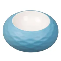 Блюдо для подачи бело-голубое P.L. Proff Cuisine Shine 22,5 см 500 мл