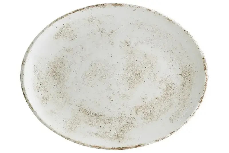 Блюдо овальное 310*240 мм. Накрус, форма Мув Bonna /1/6/582/ 