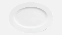 Тарелка овальная с полями 28,5x20,1 см, h 2,4 см, Fine Dining