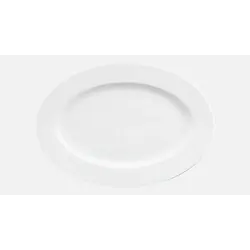 Тарелка овальная с полями 28,5x20,1 см, h 2,4 см, Fine Dining