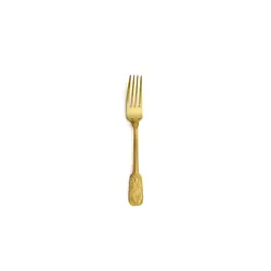 Вилка столовая, золото