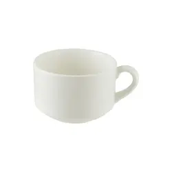 Чашка 280 мл. чайная d=92 мм. h=65 мм. штабелир. Белый (блюдце 62866), форма Банкет Bonna /1/6/1056/ 