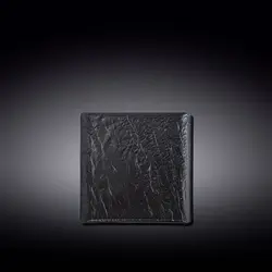 Тарелка квадр. 130*130 мм. Слэйт Wilmax /6/72/