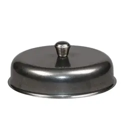 Баранчик клош (крышка для горячего) d 18 см h 4,5 см Vintage нерж. винтаж. покрытие P.L.