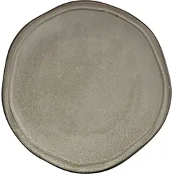 Тарелка с узким волнистым римом d 28 см , Ston grey, World of Colours