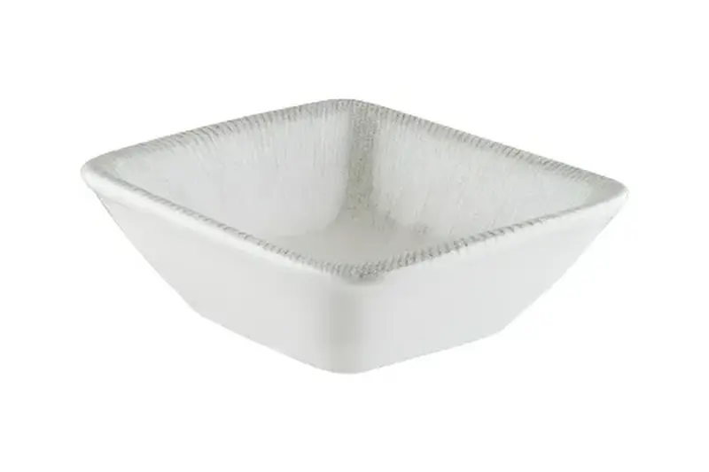 Соусник 80 мл. 80*85 мм. h=28 мм. Ирис Серый, форма Мув Bonna /1/24/4608/ 