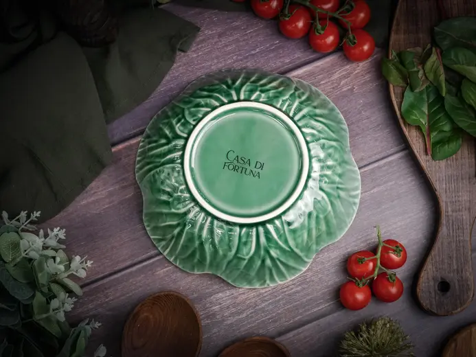 Салатник d 22,5 см h 7 см, Cabbage