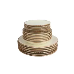 Сервиз столовый Porland Seasons, 18 предметов ( 6 обеденных тарелок 28 см; 6 десертных тарелок 18 см; 6 глубоких тарелок 500 мл, 21 см ) бежевый