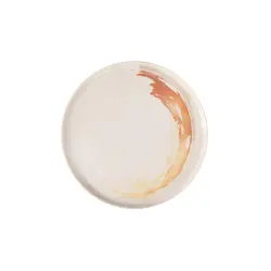 Тарелка мелкая с вертикальным бортом 21 см Quartet Flame PIOLI