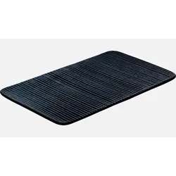 Блюдо прямоугольное 30x18 см, h 1,6 см, цвет черный, Nara