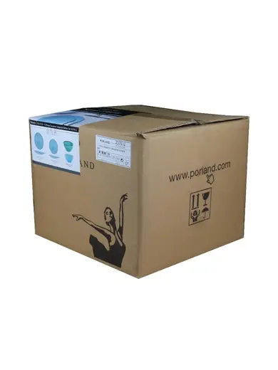 Набор из 12 предметов Porland Seasons (тарелка d 18 см – 4 шт, салатник d 16 см – 4 шт, тарелка d 26 см – 4 шт),  фарфор, цвет бирюзовый