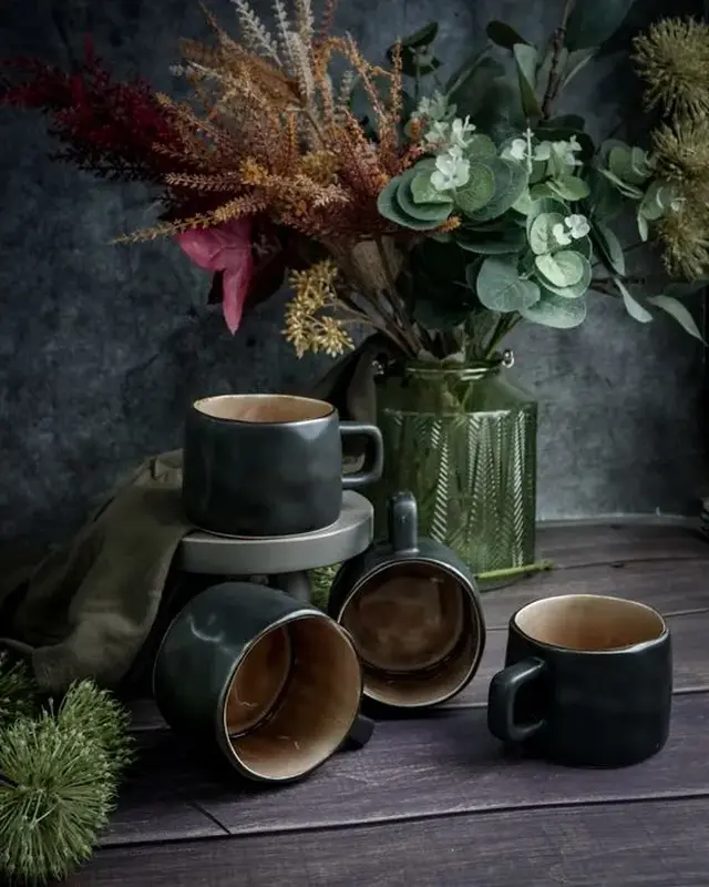 Набор чашек Cosy & Trendy Laguna Old Rose, 230 мл., 4 шт., керамика