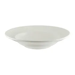 Тарелка d=270 мм. глубокая 450 мл. h=56 мм. Белый Луп узкая полоска Bonna /1/6/408/ 