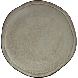 Тарелка с узким волнистым римом d 25,5 см , Ston grey, World of Colours