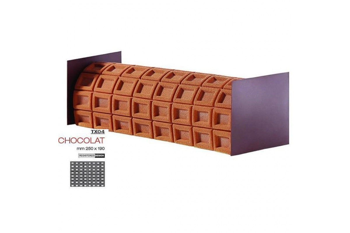 Коврик Pavoni CHOCOLAT 25*19 см, силикон, Италия