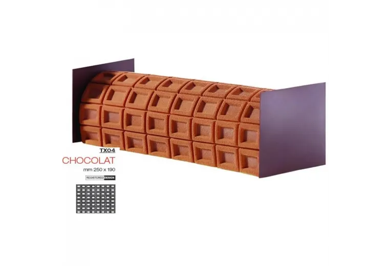 Коврик Pavoni CHOCOLAT 25*19 см, силикон, Италия