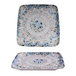 Тарелка прямоуг. 270*250 мм. без полей Mosaic, форма Мув Bonna 