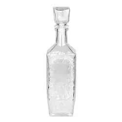 Графин 0,5 л штоф с крышкой "Барский" стекло Россия [6]