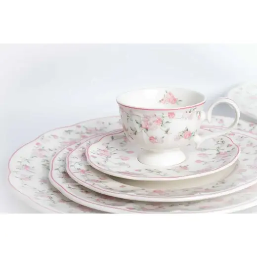 Тарелка глубокая 275 мл d 23 cм Retro Ritz-La Vie En Rose Noble [6]