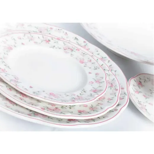 Тарелка глубокая 275 мл d 23 cм Retro Ritz-La Vie En Rose Noble [6]