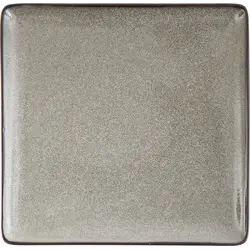 Тарелка без рима квадратная 23x23 см , Ston grey, World of Colours