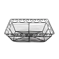 Корзинка для подачи 23*15*7,5 см, черная нерж., P.L. Proff Cuisine