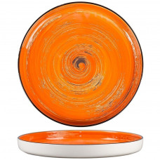 Тарелка с бортом d 28 см h3,1 см Texture Orange Circular P.L. Proff Cuisine [3]