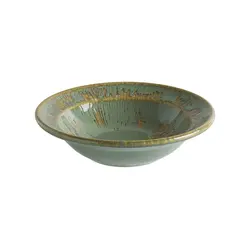 Салатник d=160 мм. 160/320 мл. h=42 мм. Снэл Зеленый чай, форма Гурмэ Bonna /1/12/744