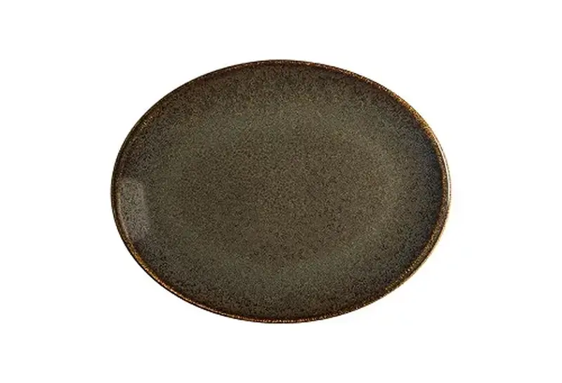 Блюдо овальное 360*280 мм. Тиерра, форма Мув Bonna /1/6/348