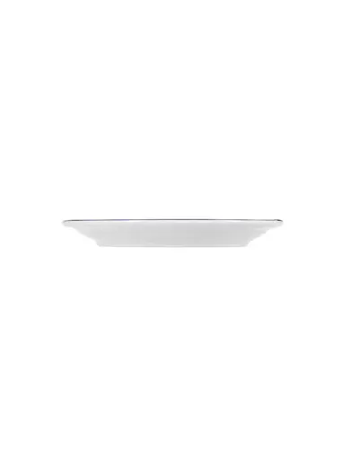 Тарелка мелкая Porland Vaso Piccolo DS13 18 см, кант синий