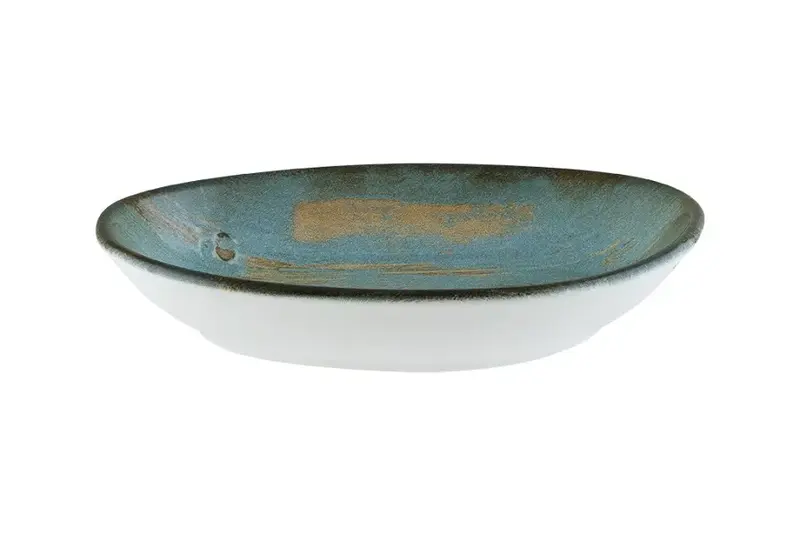 Соусник овальный 150*100 мм. 140 мл. h=30 мм. Мадера, форма Ваго Bonna /1/12/2892/ 