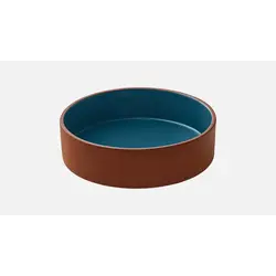 Салатник 1 л, d 18 см, h 5,5 см, цвет голубой, Jardim