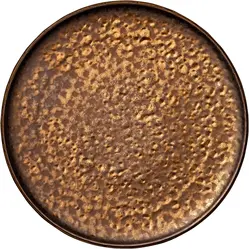 Тарелка без рима d 22 см, NIVO METALLIC, World of Colours