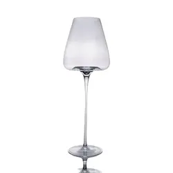 Бокал для вина 380 мл "Zie Optical" d 5,5 см h24 см оптические грани P.L. - BarWare [6]