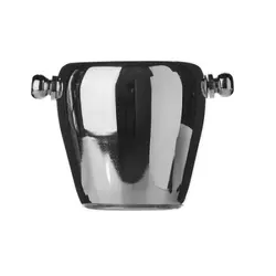 Ведро для льда 0,95 л. нерж. d=11 см. с утолщенными стенками MGsteel /1/24/