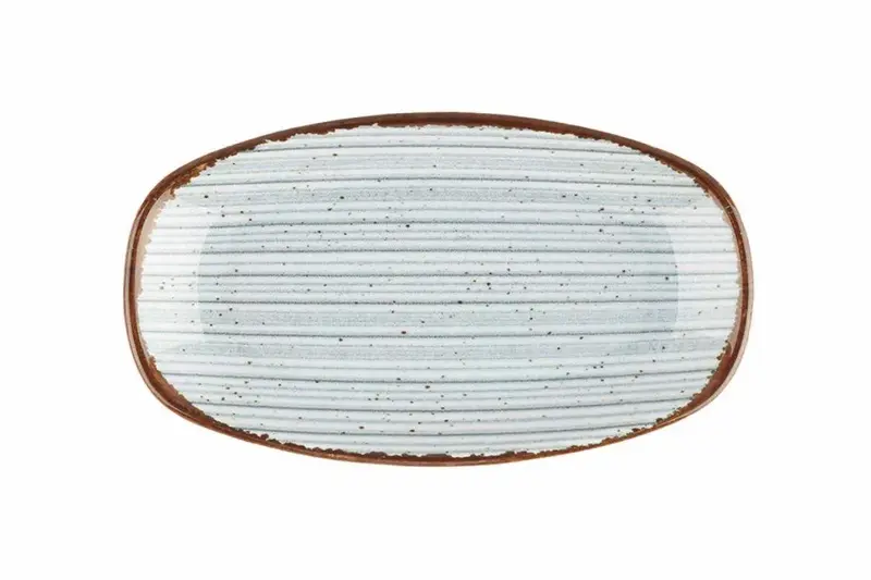 Hypnosis Light Blue Блюдо овальное 25 см