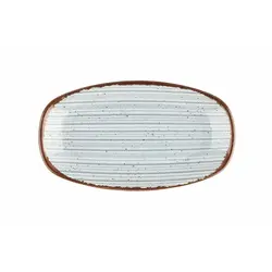 Hypnosis Light Blue Блюдо овальное 25 см
