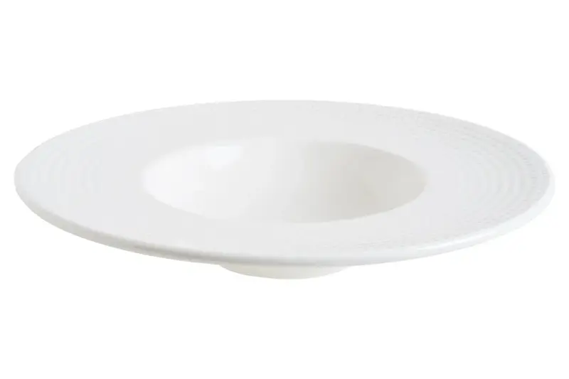 Тарелка для пасты d=280 мм. 400 мл. Белый Пьюре Дот, форма Банкет Bonna /1/6/396/