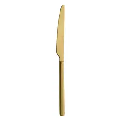 Нож столовый Иллюзион Золотой 18/10 2,5 мм 22,8 см. Bonna /12/