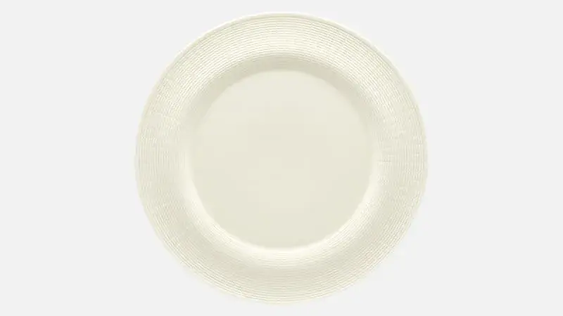 Тарелка мелкая с рельефным римом d 27 см, h 2,3 см, Generation