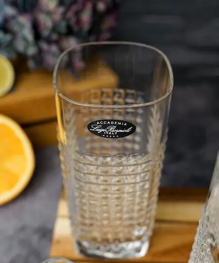 Набор стаканов высоких Mixology Elixir 480 мл , хрустальное стекло, 6 шт.