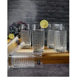 Набор стаканов высоких Mixology Elixir 480 мл , хрустальное стекло, 6 шт.