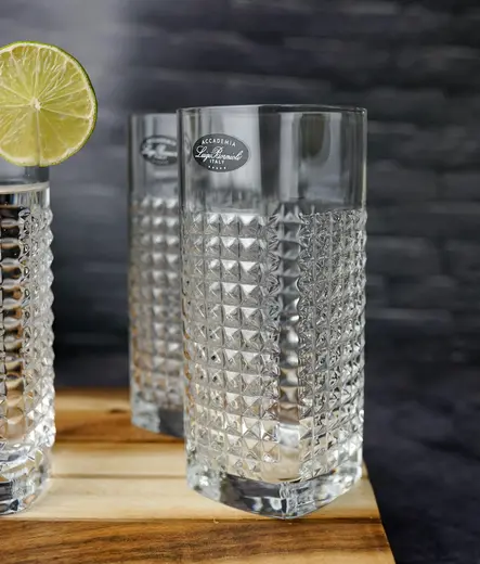 Набор стаканов высоких Mixology Elixir 480 мл , хрустальное стекло, 6 шт.