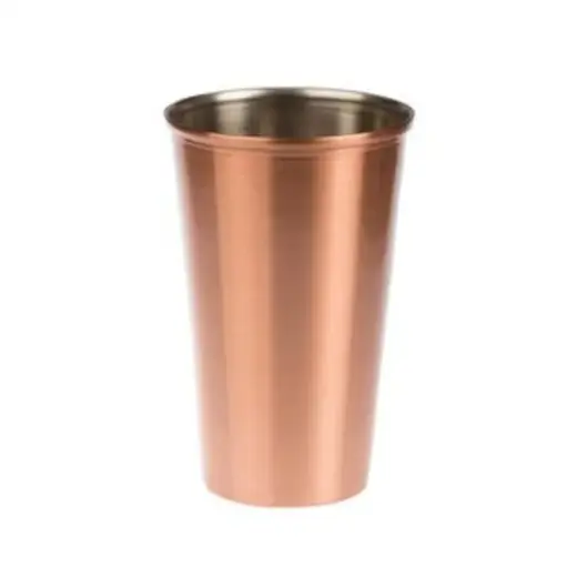 Стакан для подачи 400 мл Copper с медным напылением, P.L. - BarWare King