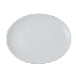 Блюдо овальное 250*190 мм. Белый Пьюре Дот, форма Мув Bonna /1/12/756/